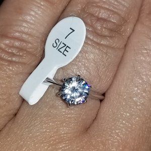 Modern gents sterling silver Ring